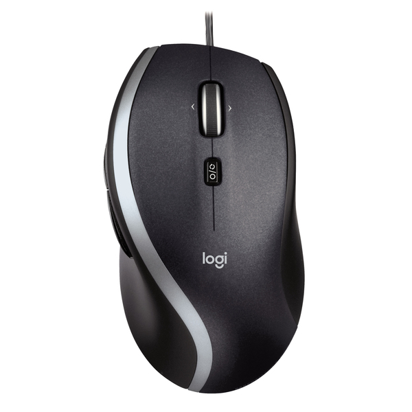 Logitech M500 -langallinen hiiri, musta
