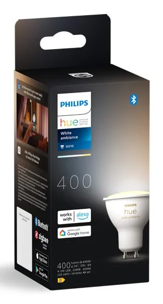 Hue White Ambiance GU10 400lm 1-pack