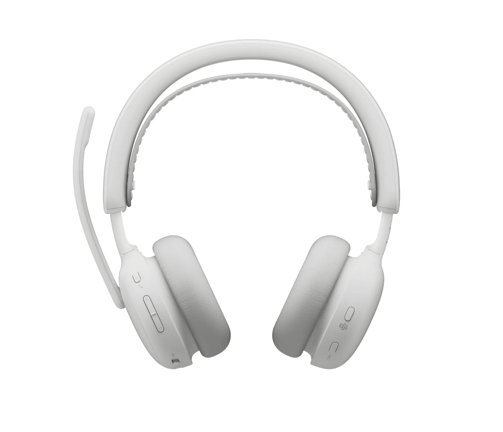 Logitech Zone Wireless 2 ES for Business Teams Wireless Headset with Receiver, Off-White
