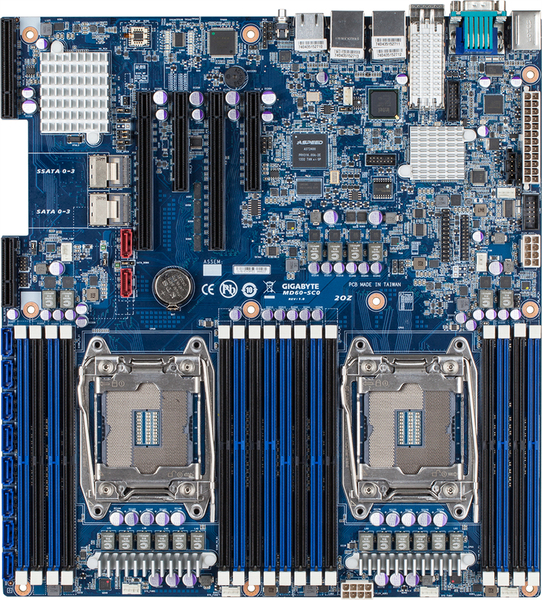 Gigabyte C612, ATX motherboard