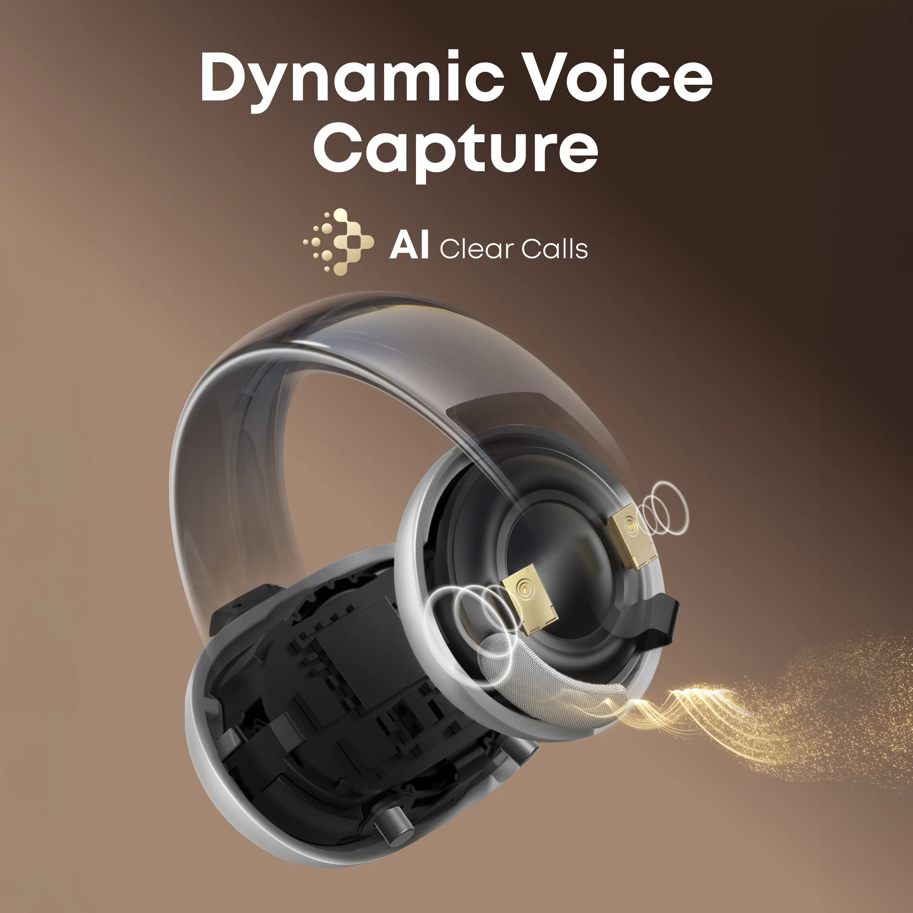 Anker Soundcore AeroClip Wireless Earbuds, White