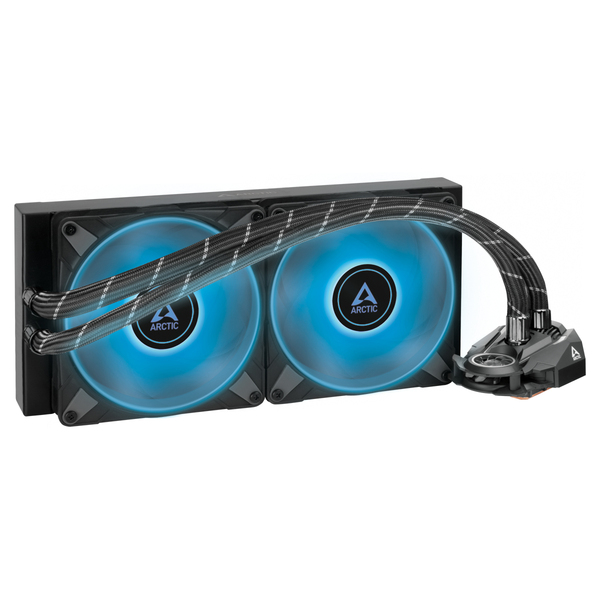 Arctic Liquid Freezer II 280 RGB Black AIO-nestej&auml;&auml;hdytysratkaisu prosessorille