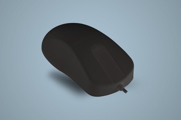 Active Key Hygiene Scroll Sensor Medium size sanitizable - mouse, black