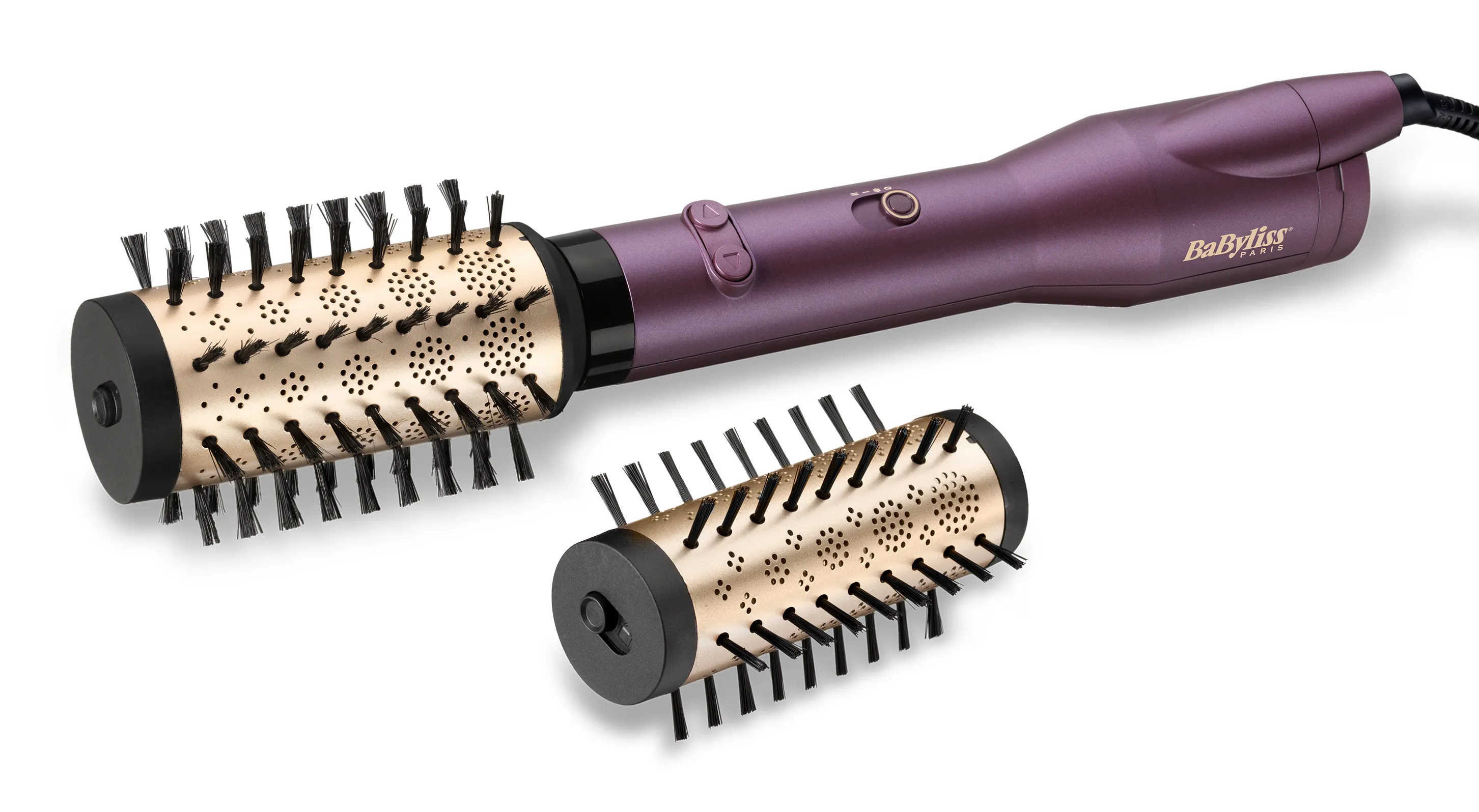 Babyliss AS950E Big Hair Dual - värmeborste, Rose Gold/Violett