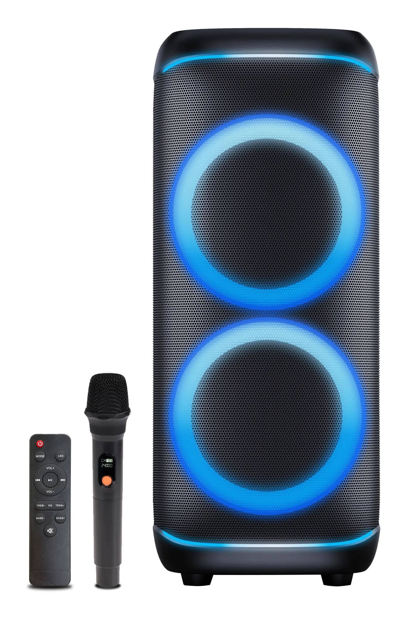 Denver BPS-470 langallinen, Bluetooth kannettava kaiutin, musta