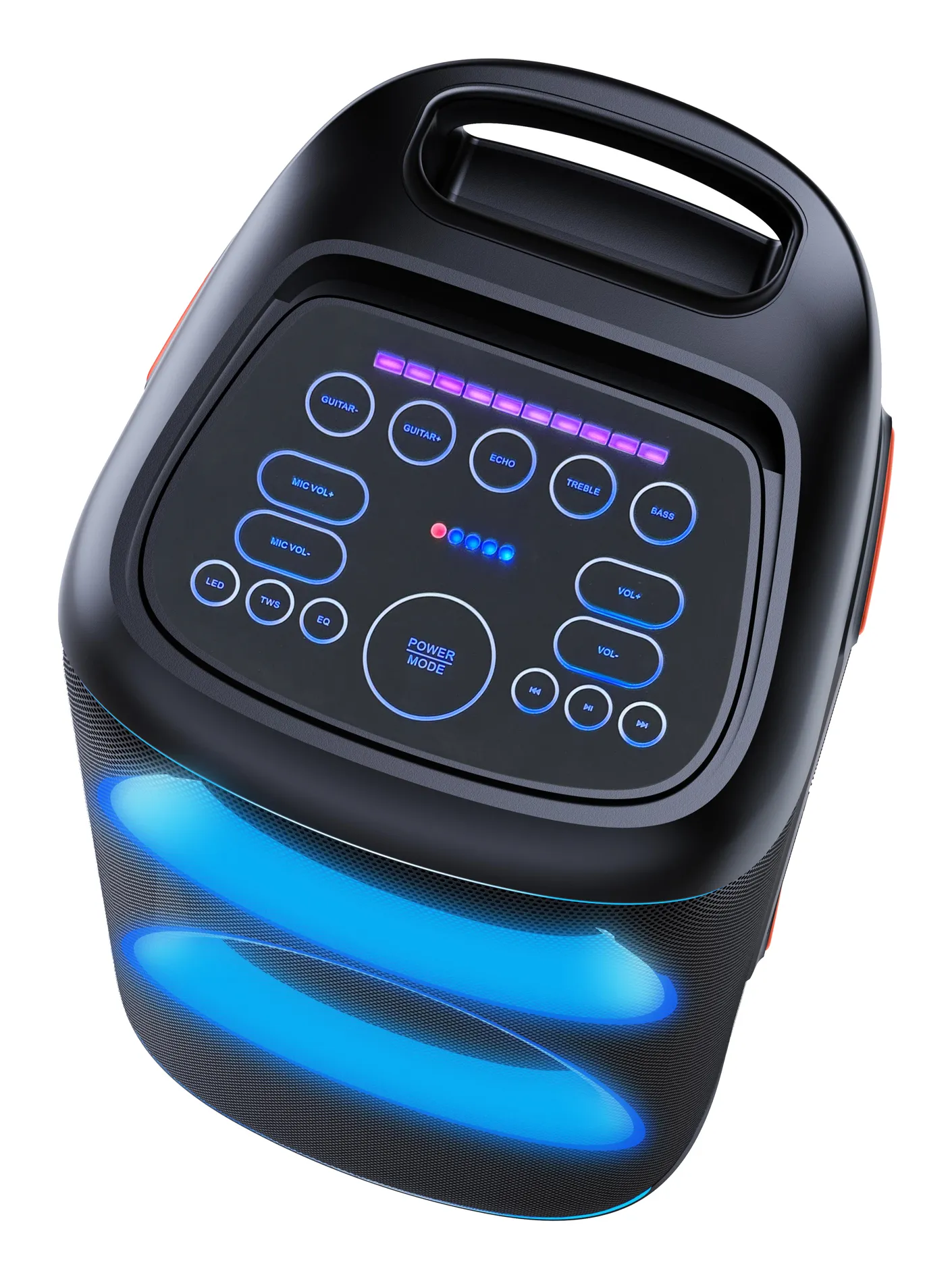 Denver BPS-470 langallinen, Bluetooth kannettava kaiutin, musta