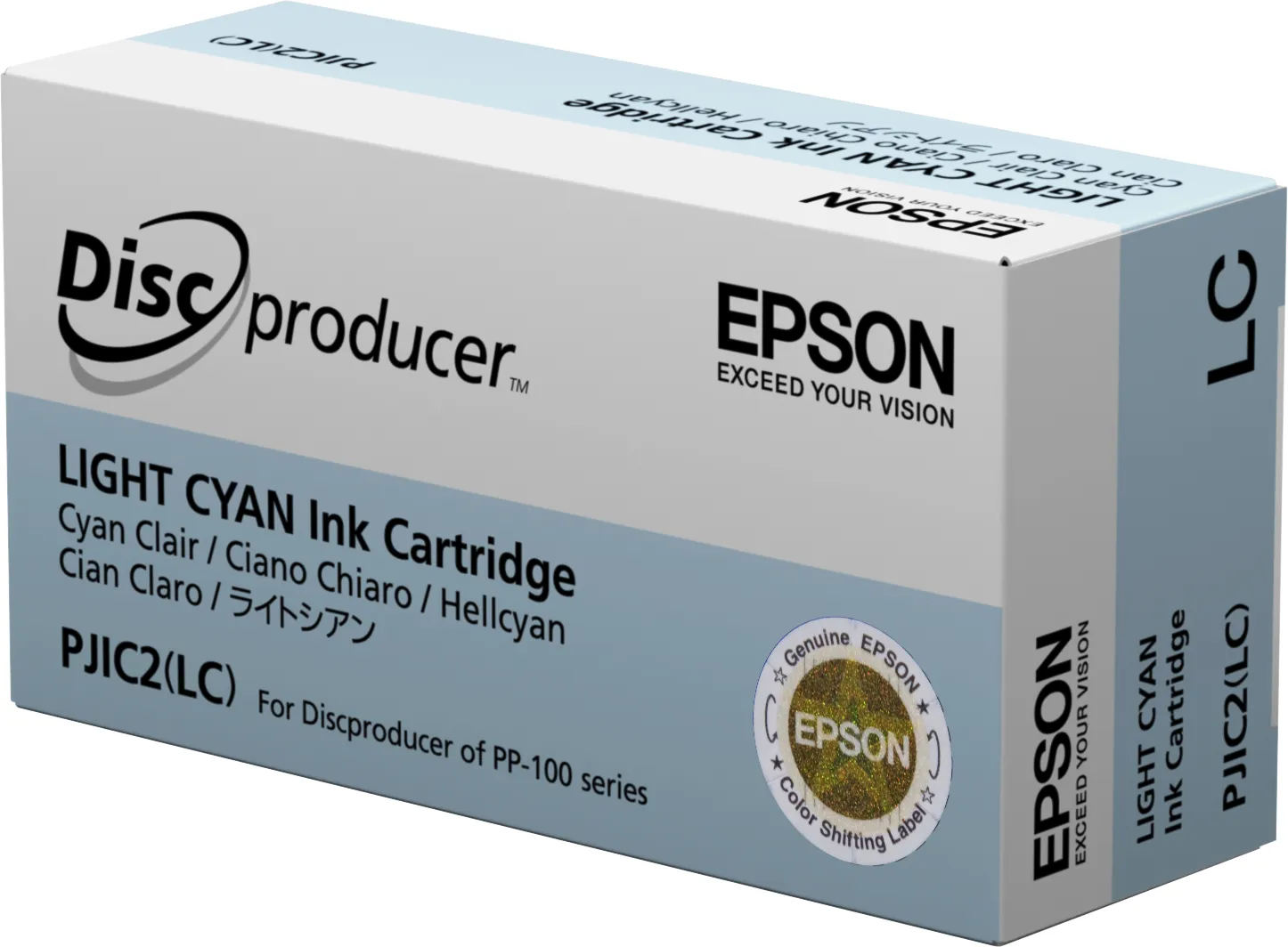 EPSON Discproducer PJIC7 -mustekasetti, vaaleansininen