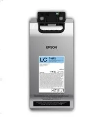 Epson UltraChrome RS T48F500-mustepullo, 1.5 l, vaaleansyaani
