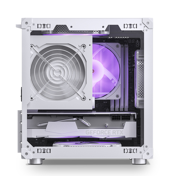 Jonsbo C6 -Micro-ATX chassi, vit