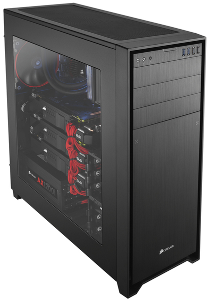 Corsair Obsidian 750D, Full Tower case, window, Black