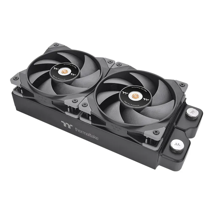 120mm Thermaltake GT12 PC Cooling Fan TT Premium Edition Black - 1 Pack