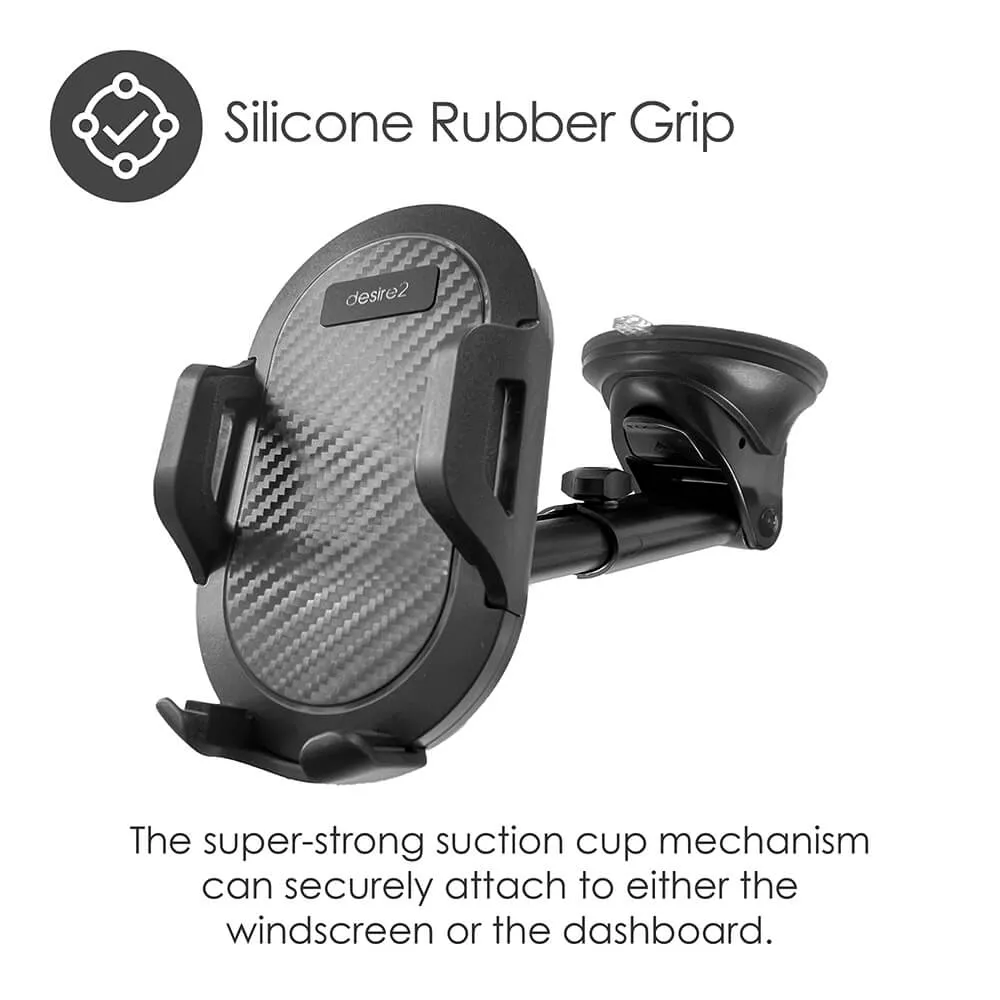DESIRE2 Car Holder View Extend Suction Mount