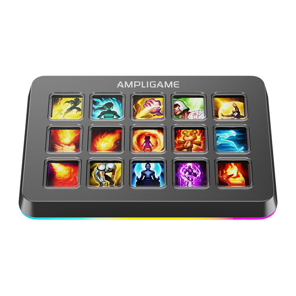 FIFINE AmpliGame D6 15-Button USB Stream Controller