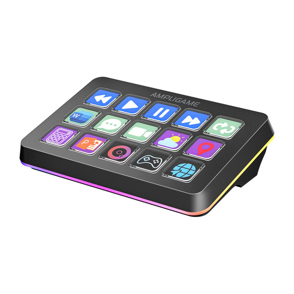 FIFINE AmpliGame D6 15-Button USB Stream Controller