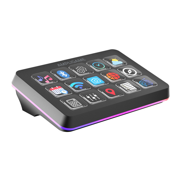 FIFINE AmpliGame D6 15-Button USB Stream Controller