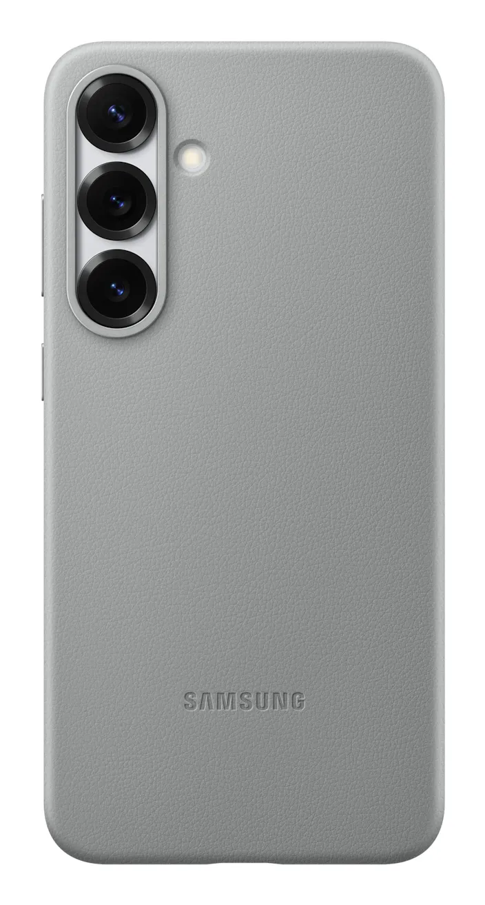 Samsung Galaxy S25+ Kindsuit Faux Leather Case, Grey