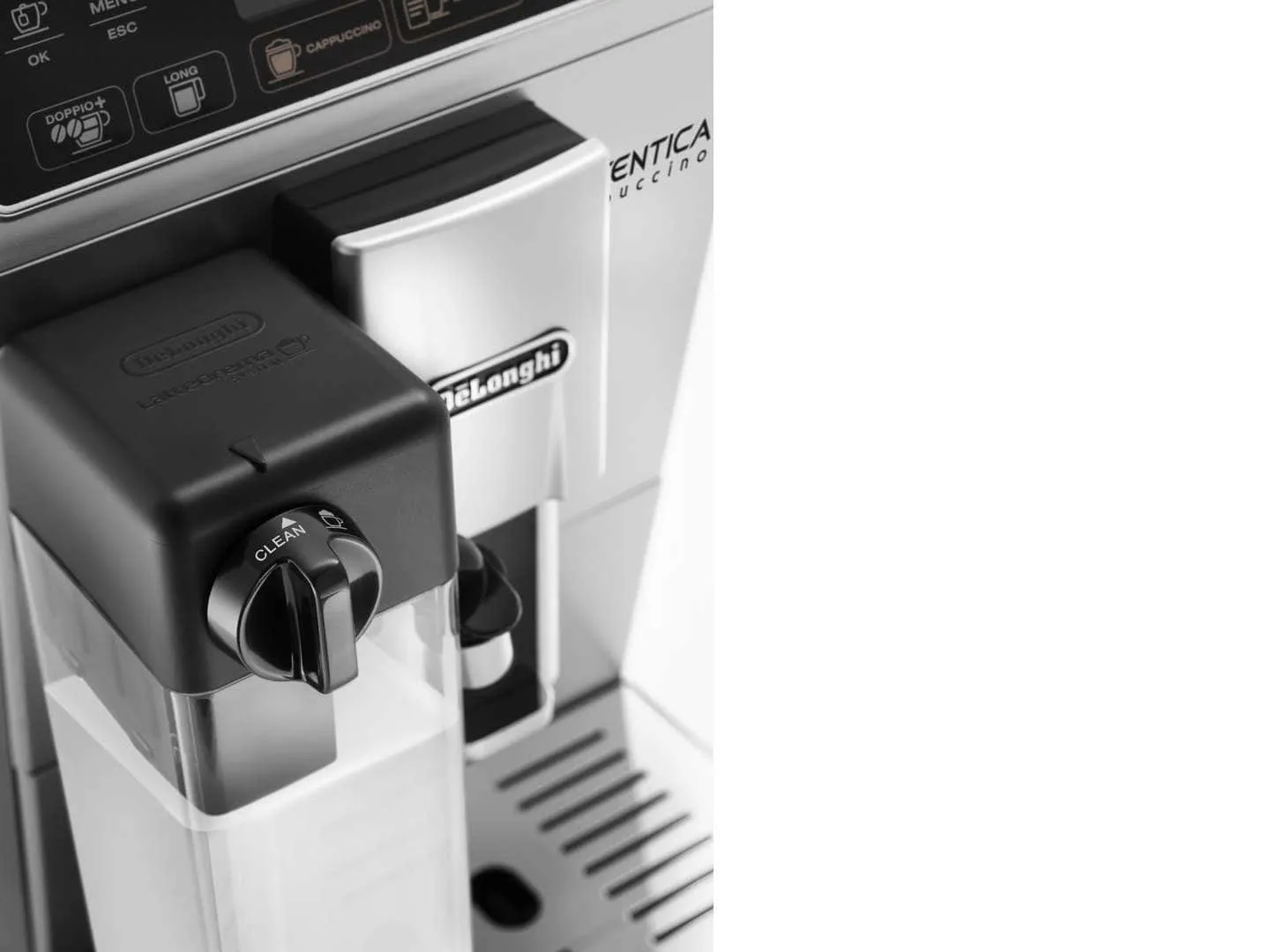 Delonghi Autentica Cappuccino ETAM - espressomaskin, Svart, Rostfritt st&aring;l