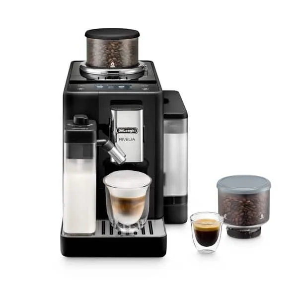 Delonghi Rivelia Black EXAM 440.55 - espressomaskin, Svart