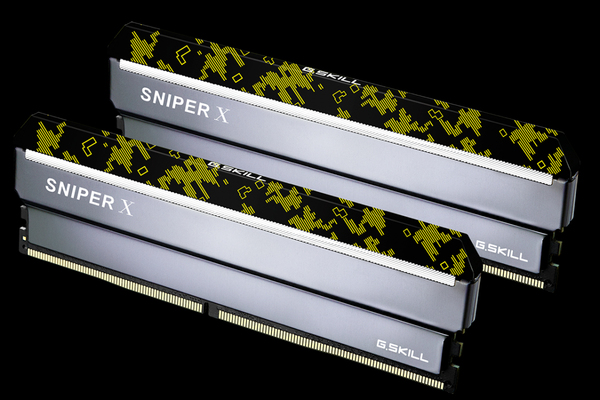 G.SKILL Sniper X 16GB (2 x 8GB) DDR4 3000 MHz, CL16 Memory, Digital Camo (XMP)