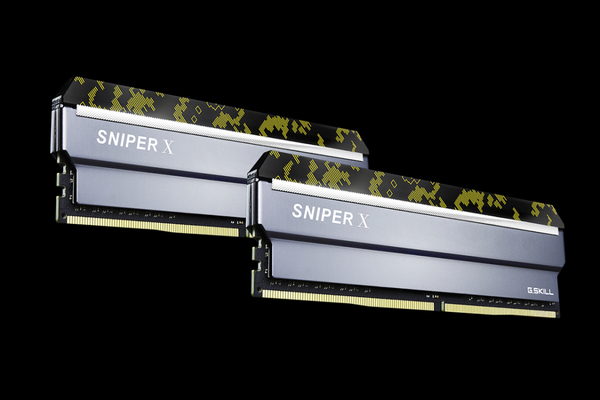 G.SKILL Sniper X 16GB (2 x 8GB) DDR4 3000 MHz, CL16 Memory, Digital Camo (XMP)