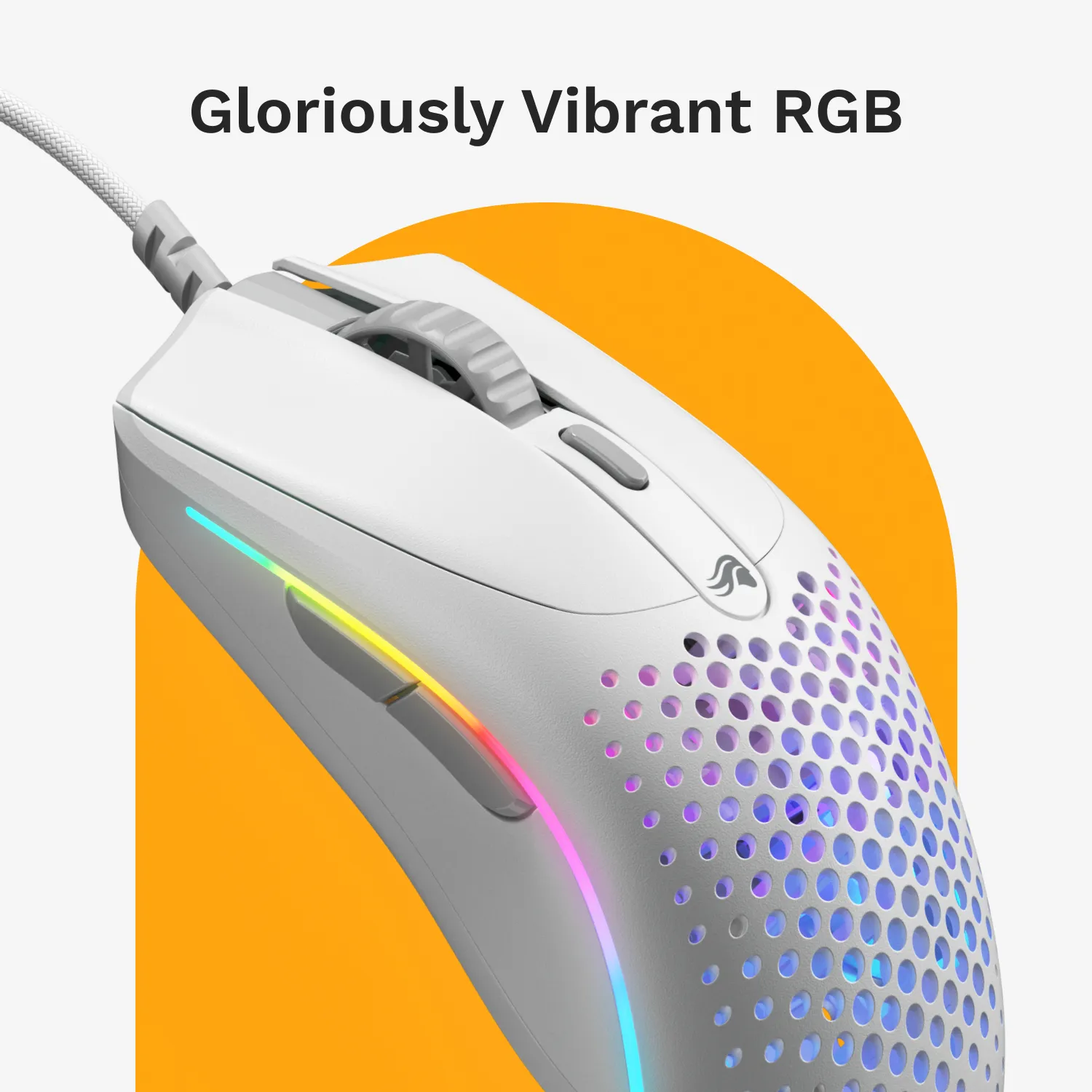 Glorious Model O 2 Mini - gaming mouse, matte white Glorious Model O 2 Mini - gaming mouse, matte white