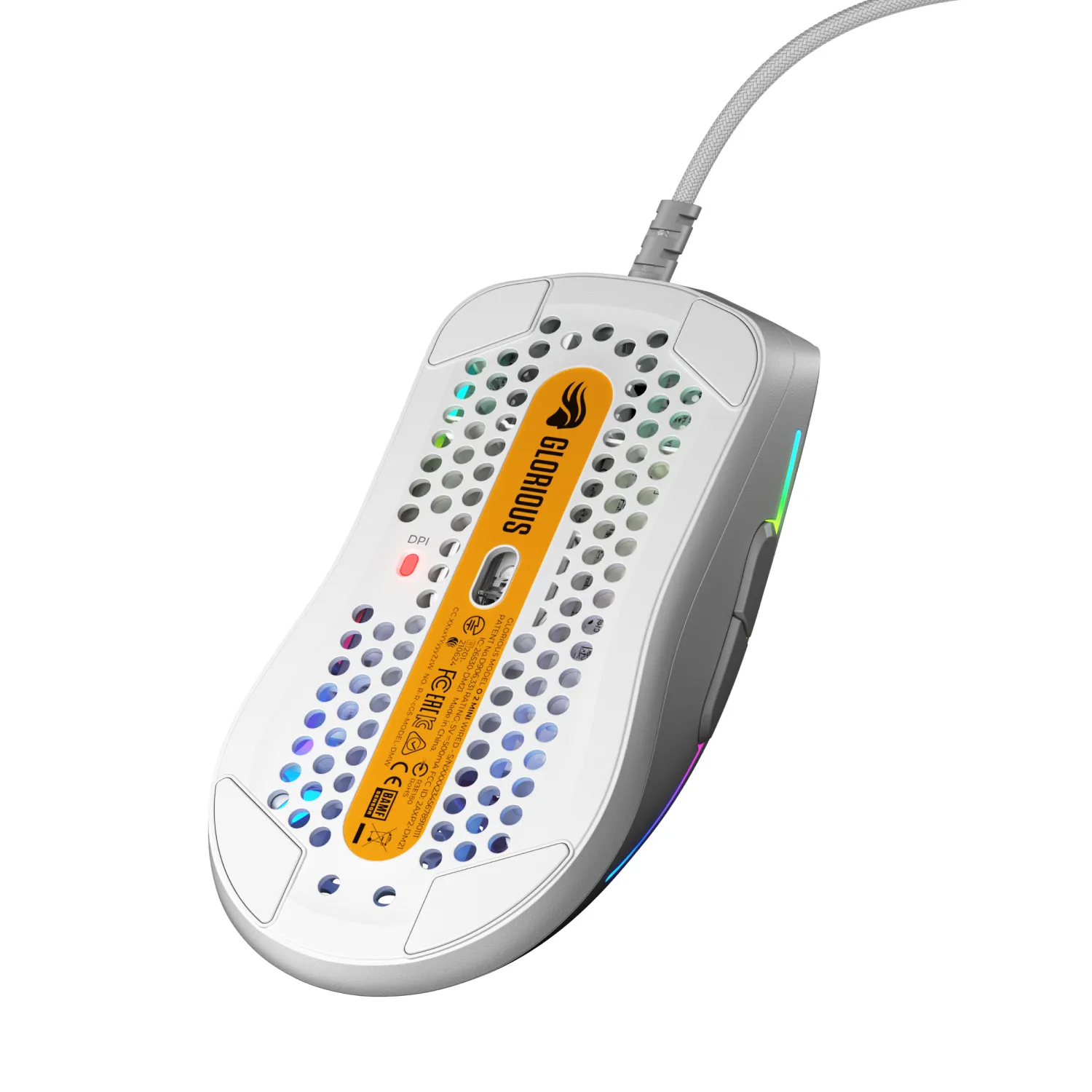 Glorious Model O 2 Mini - gaming mouse, matte white Glorious Model O 2 Mini - gaming mouse, matte white