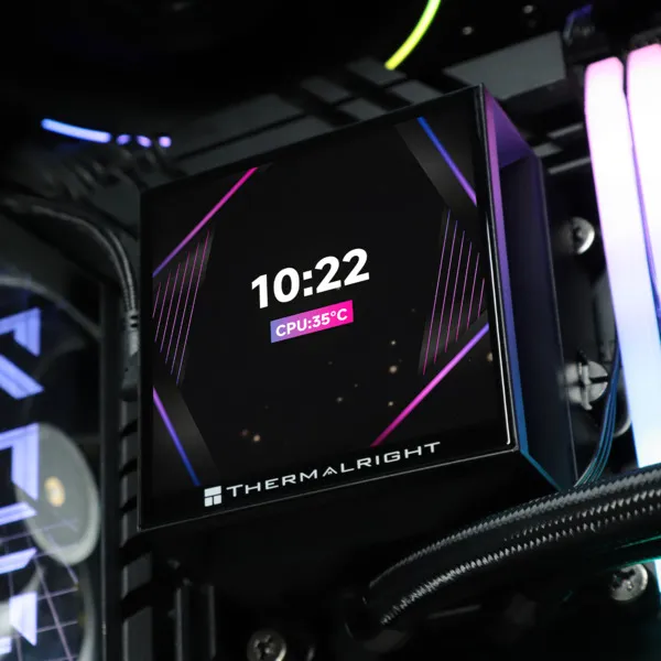 Thermalright Hyper Vision 360 ARGB - liquid cooler, Black