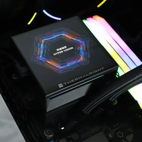 Thermalright Hyper Vision 360 ARGB - liquid cooler, Black
