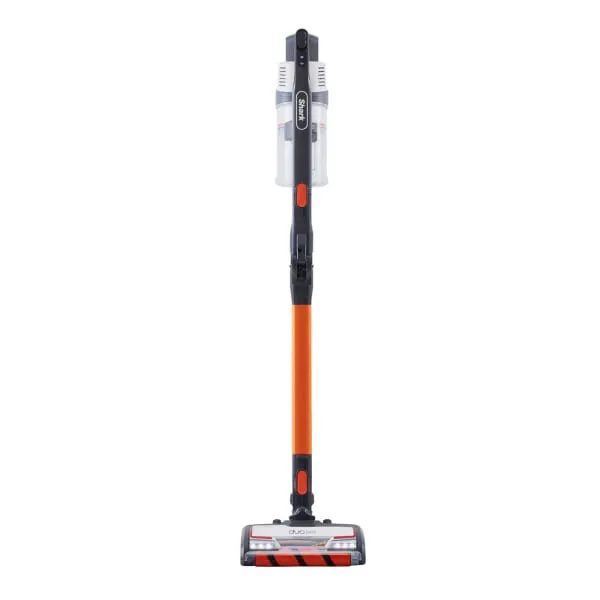 Shark DuoClean IZ201EU - skaftdammsugare, vit/orange
