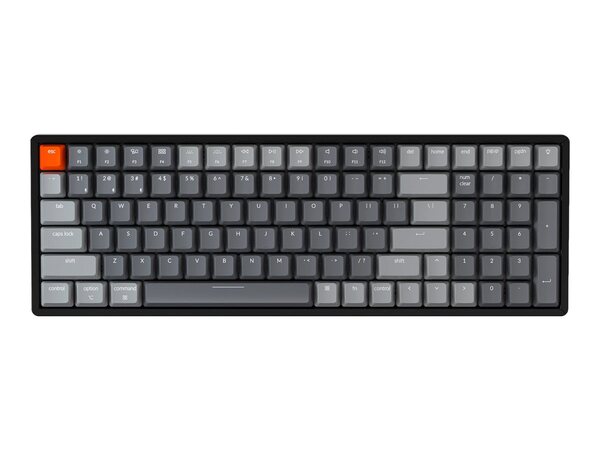Keychron K4 v2, RGB, Aluminium, Hot Swap, Gateron Brown Switch - wireless gaming keyboard