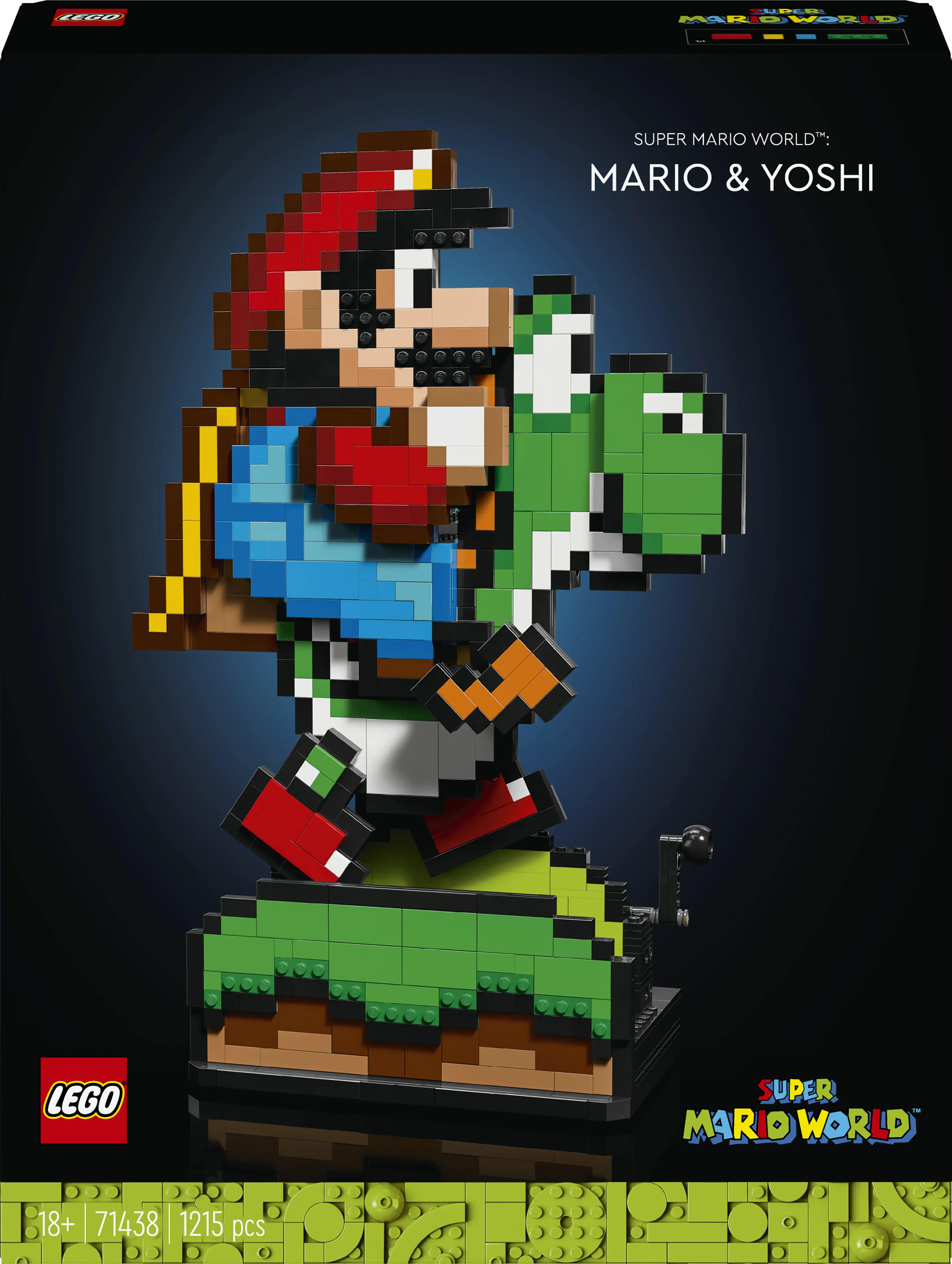 LEGO Super Mario World Mario and Yoshi 71438