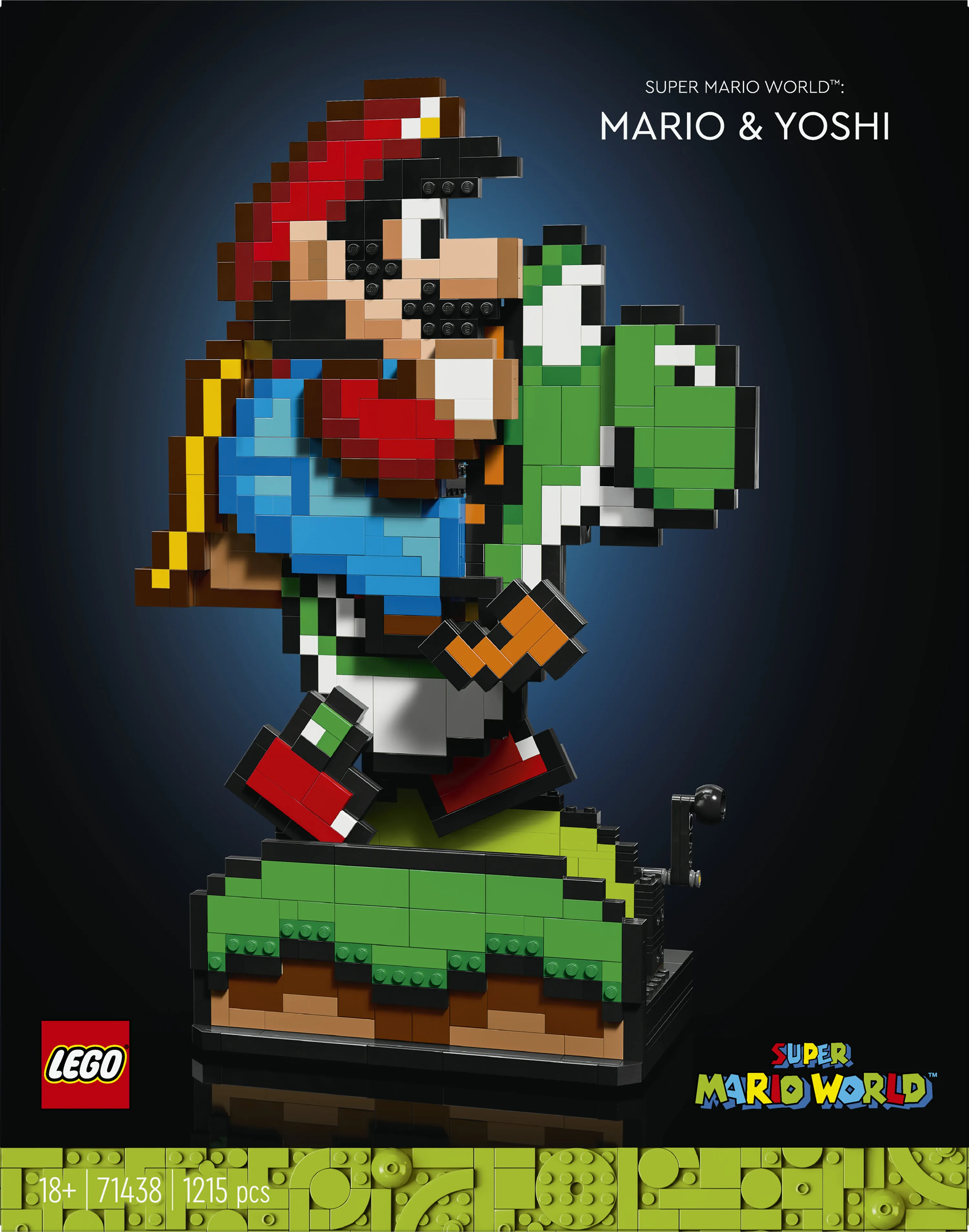 LEGO Super Mario World Mario and Yoshi 71438