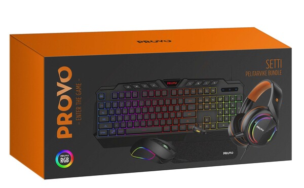 Provo Setti pelitarvike bundle 4 osaa