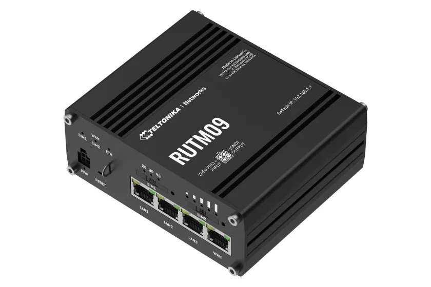 Teltonika RUTM09 - Router, Black