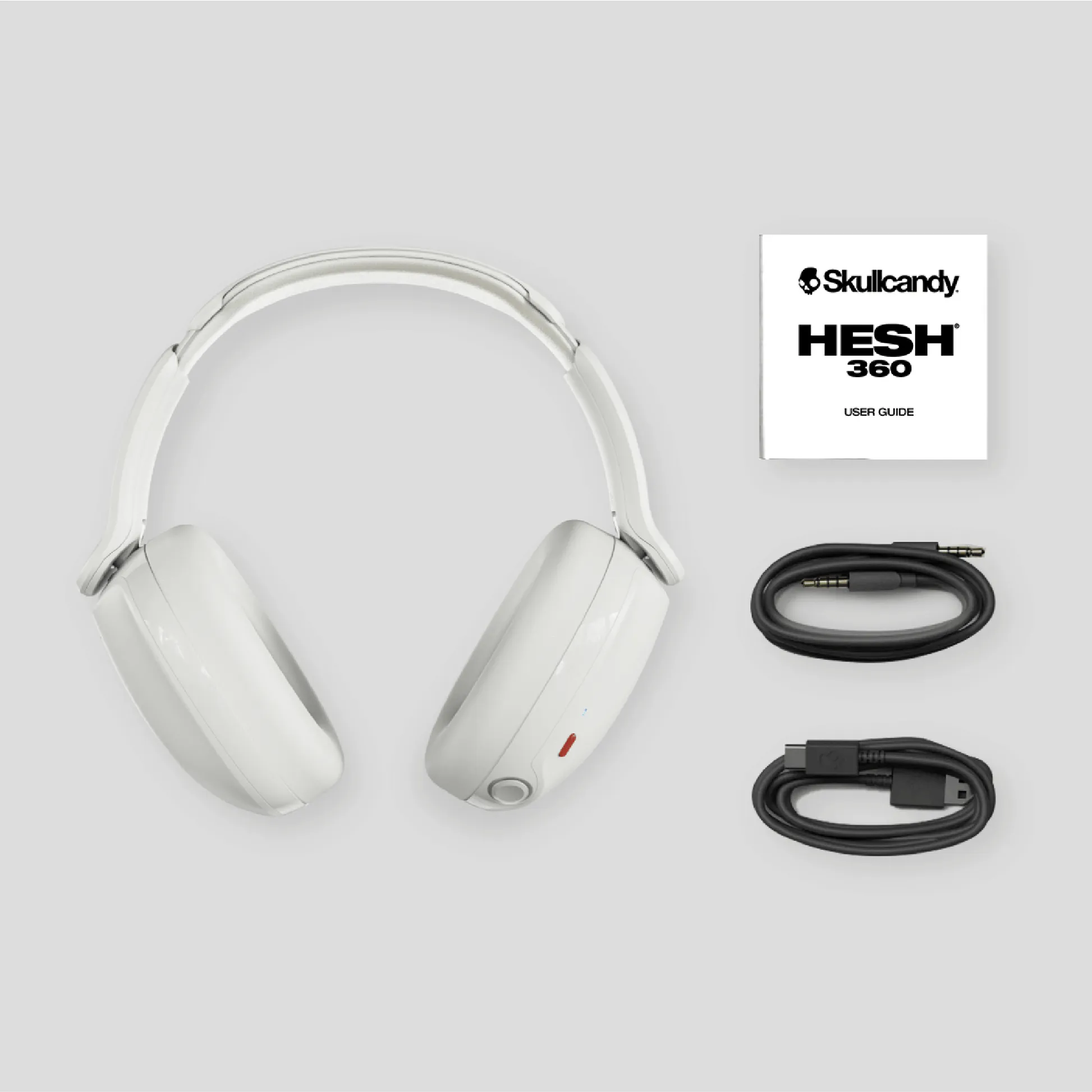Skullcandy Hesh 360 tr&aring;dl&ouml;sa over-ear h&ouml;rlurar, bone