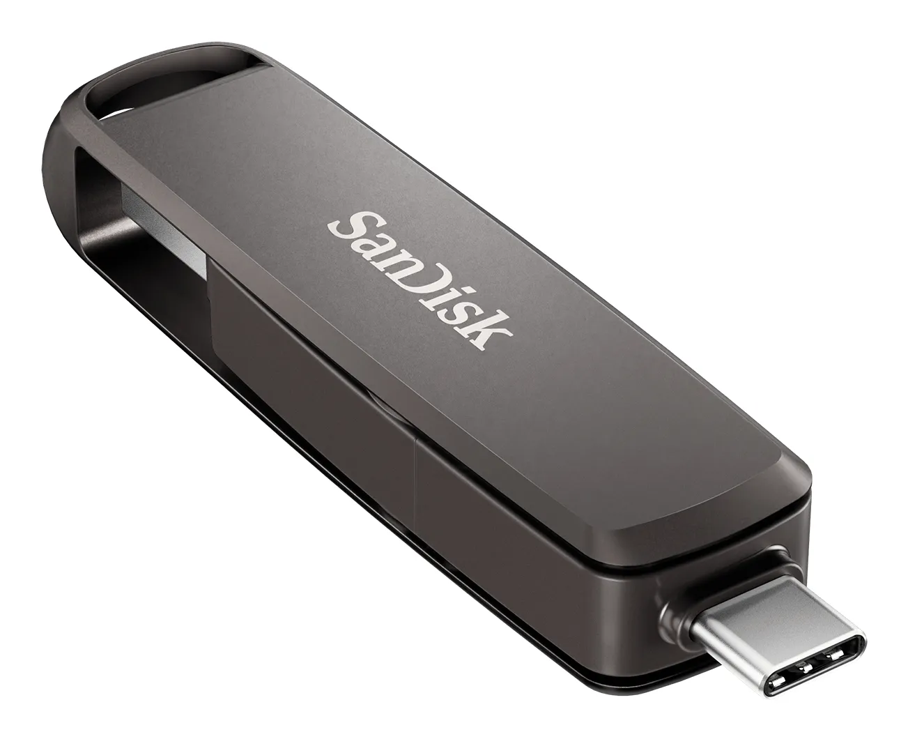 SanDisk Extreme Pro Dual Drive USB 3.2 Gen 2 256 GB USB-minne, svart