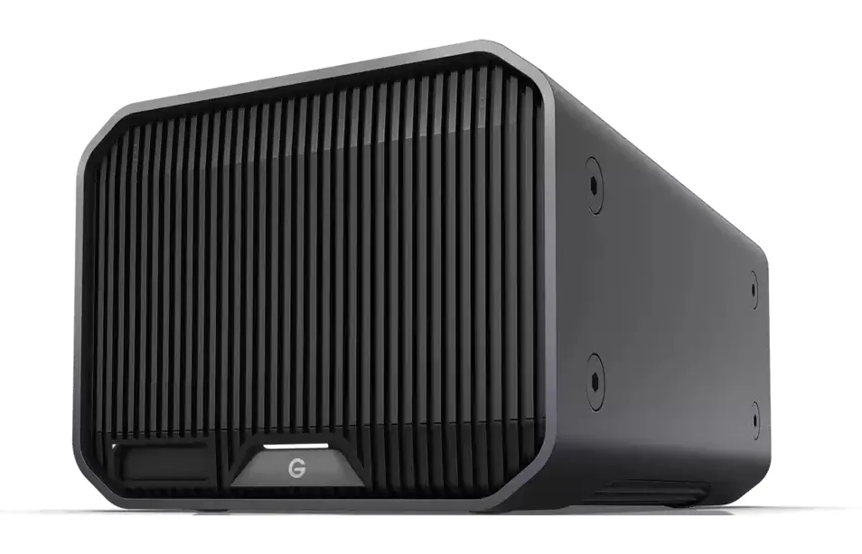 SanDisk G-RAID PROJECT 2  52 TB -ulkoinen kovalevy, musta, Harmaa