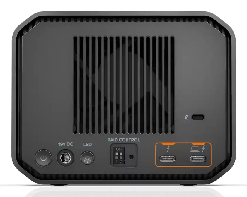 SanDisk G-RAID PROJECT 2  52 TB -ulkoinen kovalevy, musta, Harmaa
