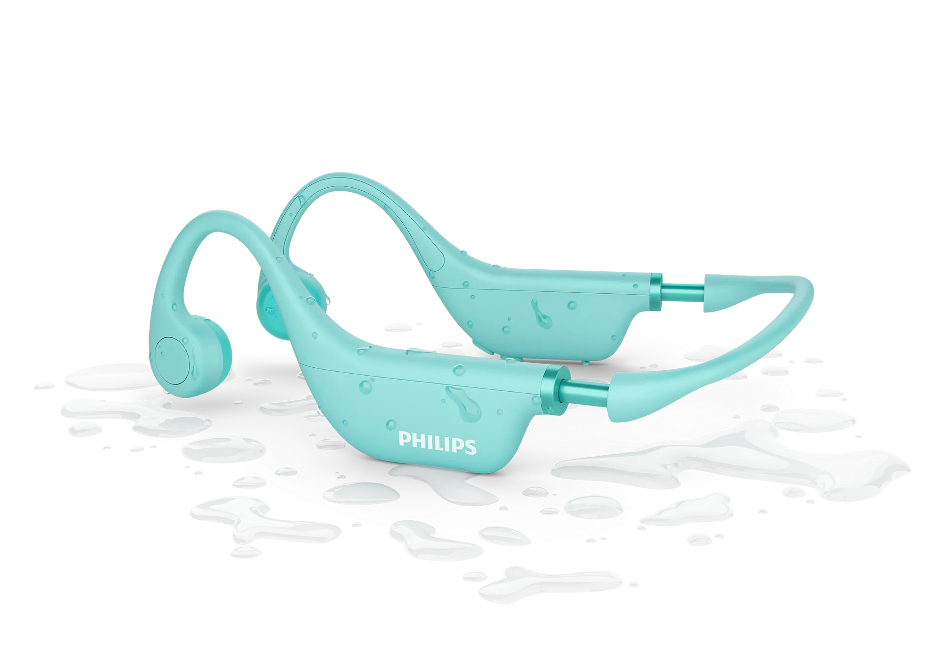 Philips Kids - wireless bone conduction earphones, green