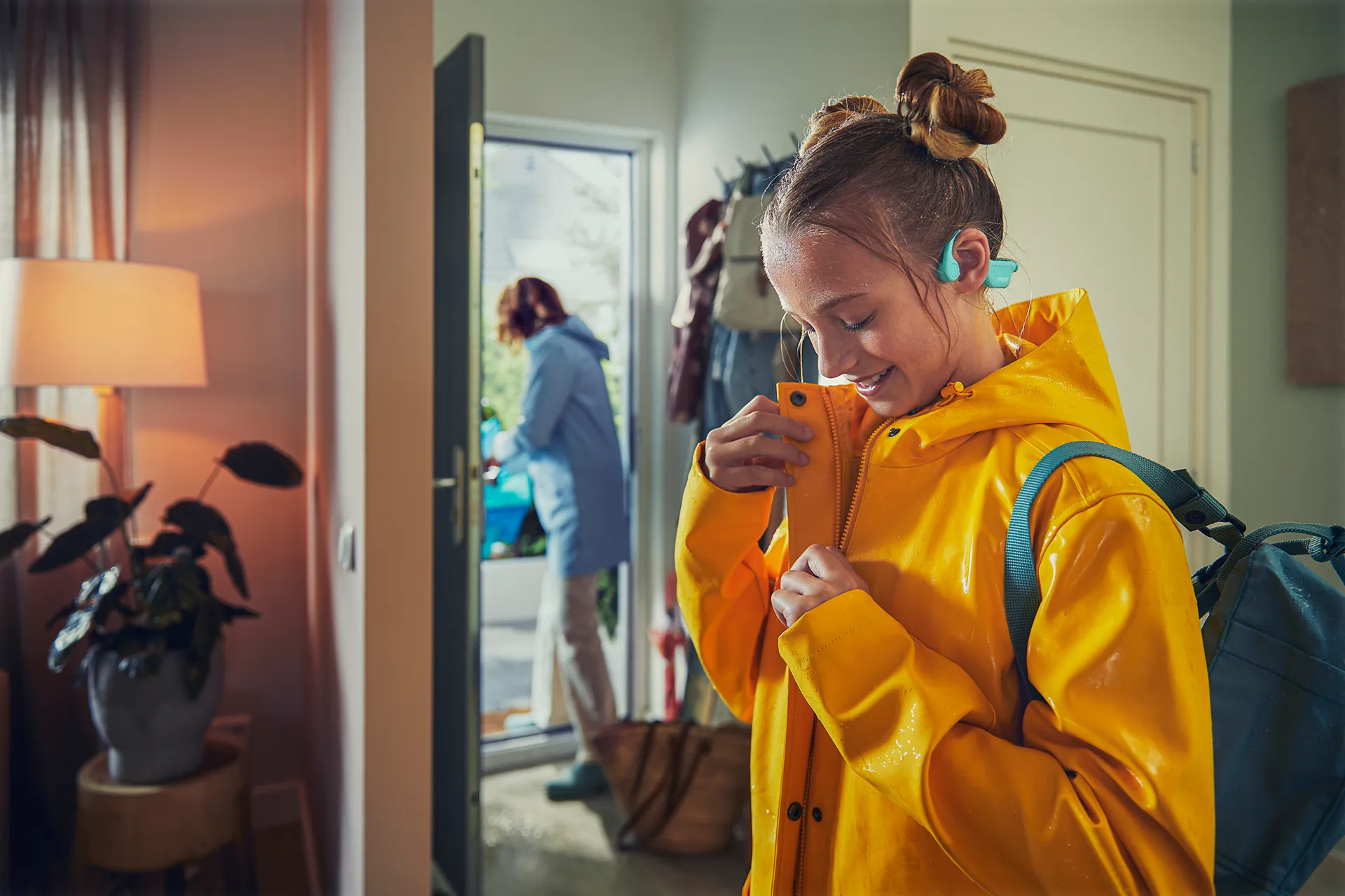 Philips Kids - wireless bone conduction earphones, green