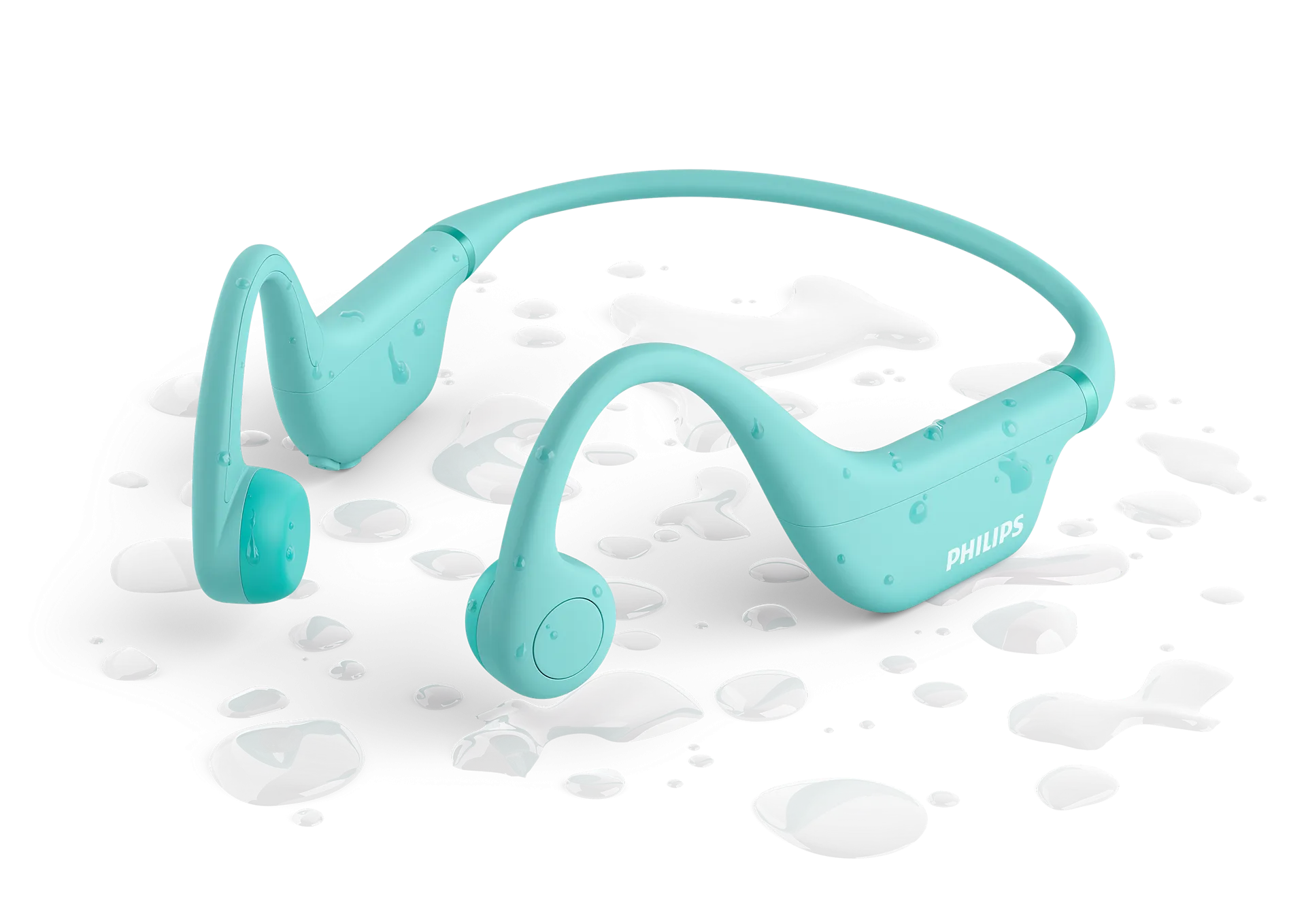 Philips Kids - wireless bone conduction earphones, green