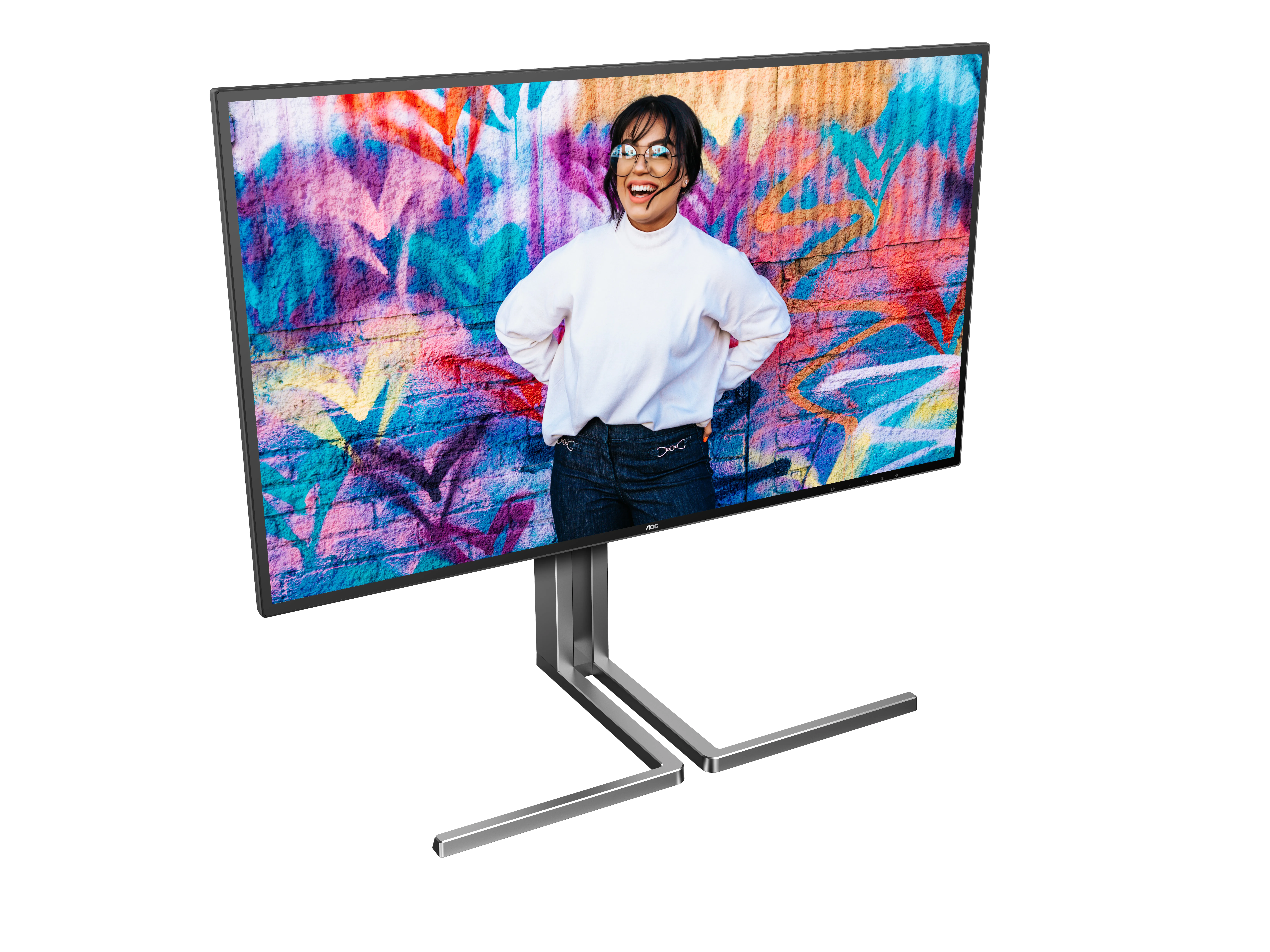 AOC U27U3CV 27" 4K UHD, Nano IPS Monitor with USB-C hub