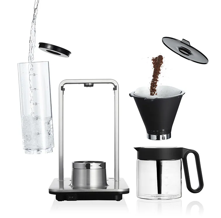 Wilfa Svart Precision WSP-2A -kahvinkeitin, 1,25L, Ter&auml;s