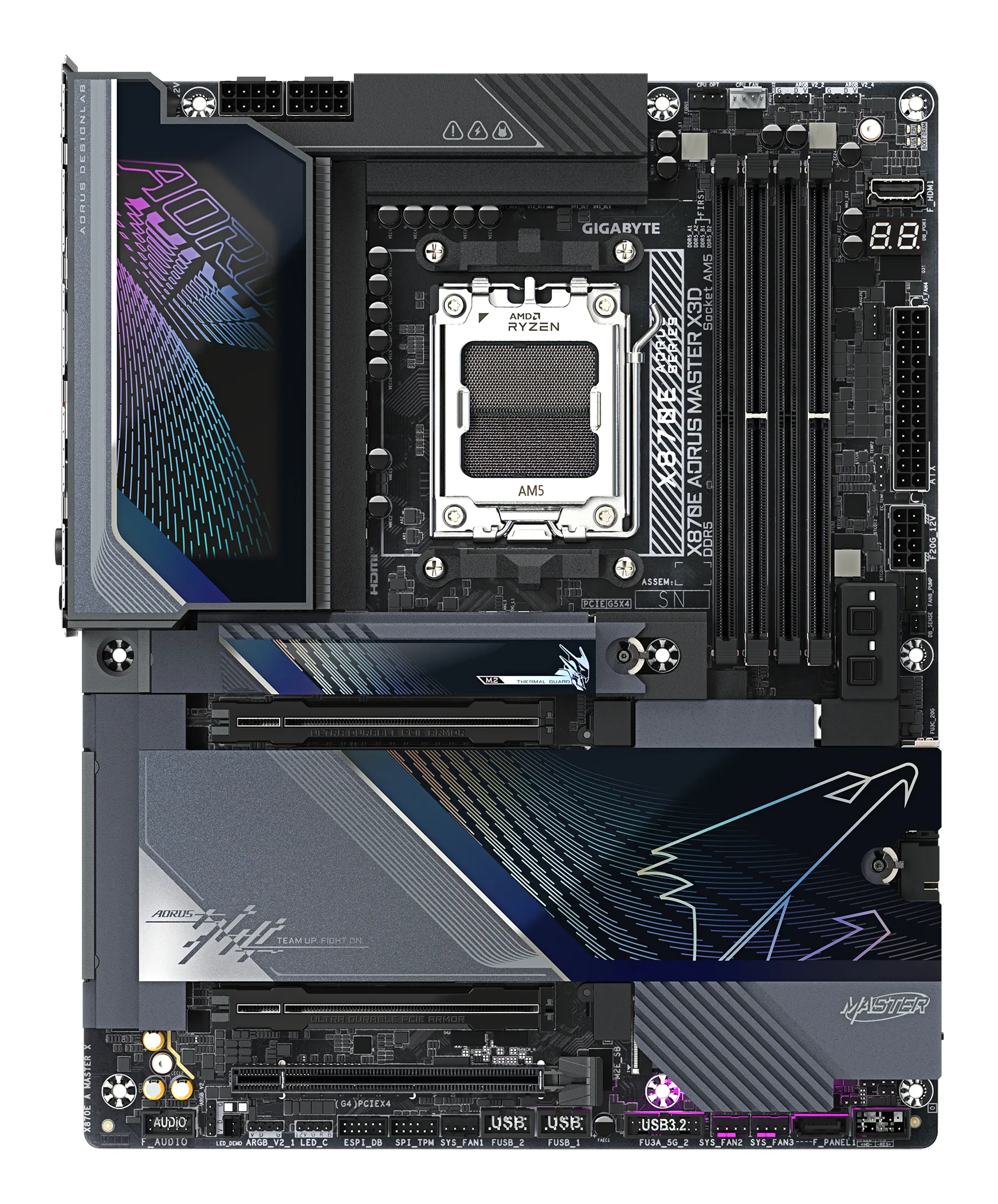Gigabyte X870E AORUS MASTER X3D WiFi 7 AM5 ATX Motherboard