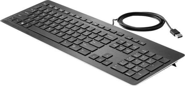 HP USB Premium - keyboard, Black (Nordic)