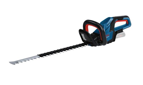 Bosch GHE 18V-60 Cordless Hedge Trimmer, includes 4.0Ah battery and charger