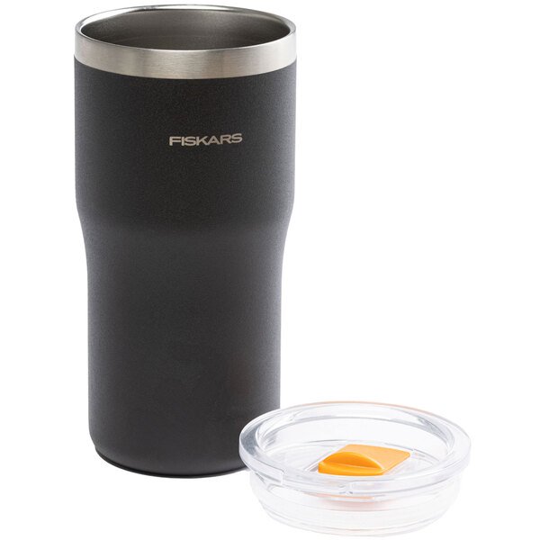 Fiskars On-the-Go termosmugg 0,5 liter svart