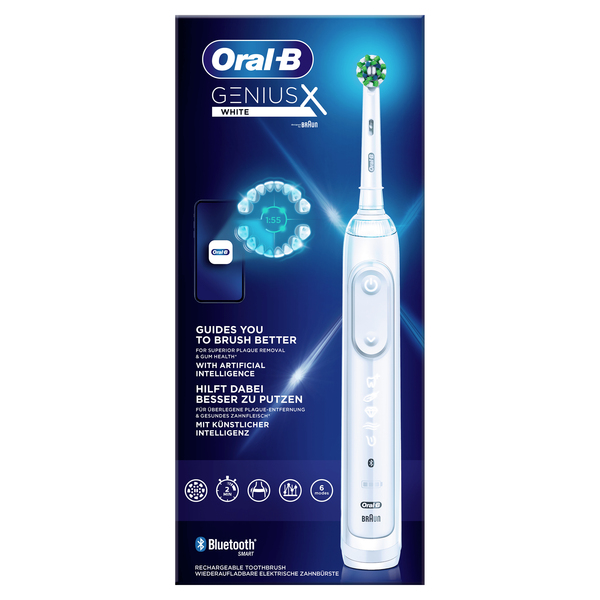 Braun Genius X - electric toothbrush, White