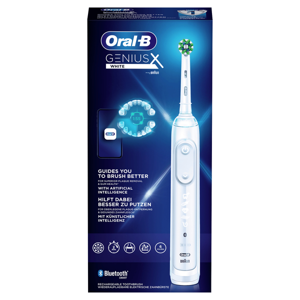 Braun Genius X - electric toothbrush, White