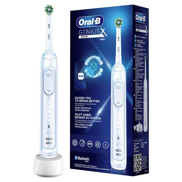 Braun Genius X - electric toothbrush, White